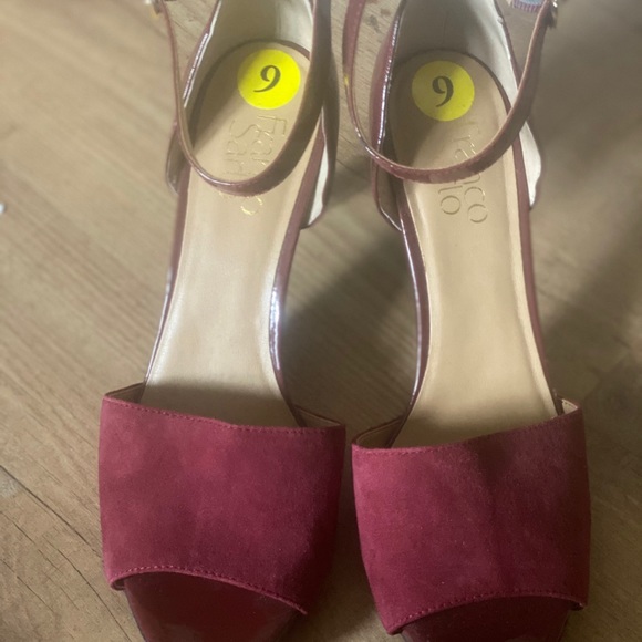 Franco Sarto Elegant High Ankle Strap Heels - new - Picture 3 of 6